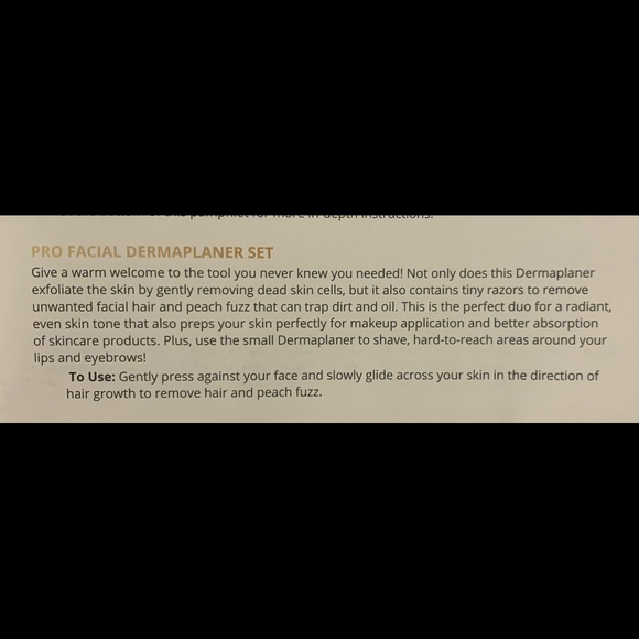 Facial Dermaplaner set - Picture 3 of 3